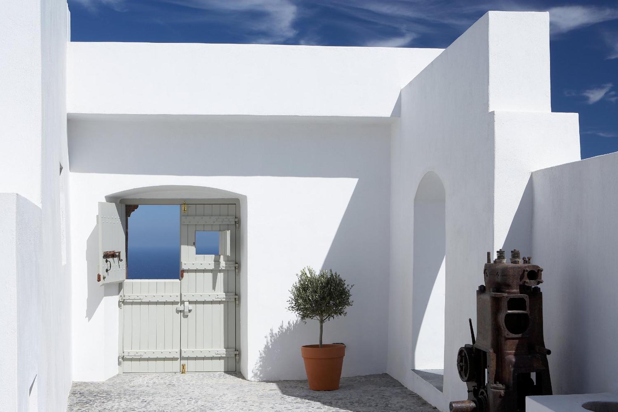 Villa Fabrica Santorini Pyrgos Kallistis Exterior photo